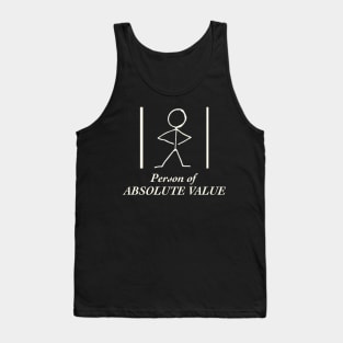 Person Of Absolute Value Tank Top